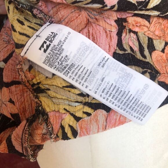 Tropical Bliss Criss cross Mini Dress - Picture 8 of 8